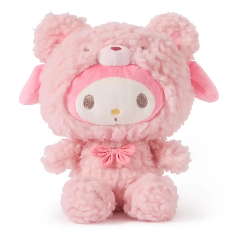 10-Inch My Melody Café Latte Bear Plush – Decorative Stuffed Toy 1
