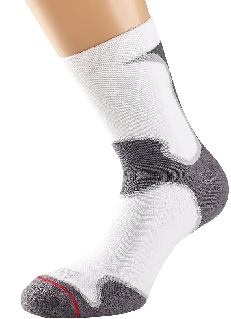 1000 Mile Fusion Double-Layer Women'S Running Socks – White 1