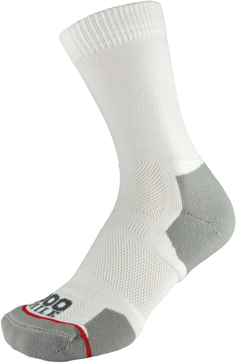 1000 Mile Repreve Single-Layer Men'S Crew Socks (2-Pack) – White 1
