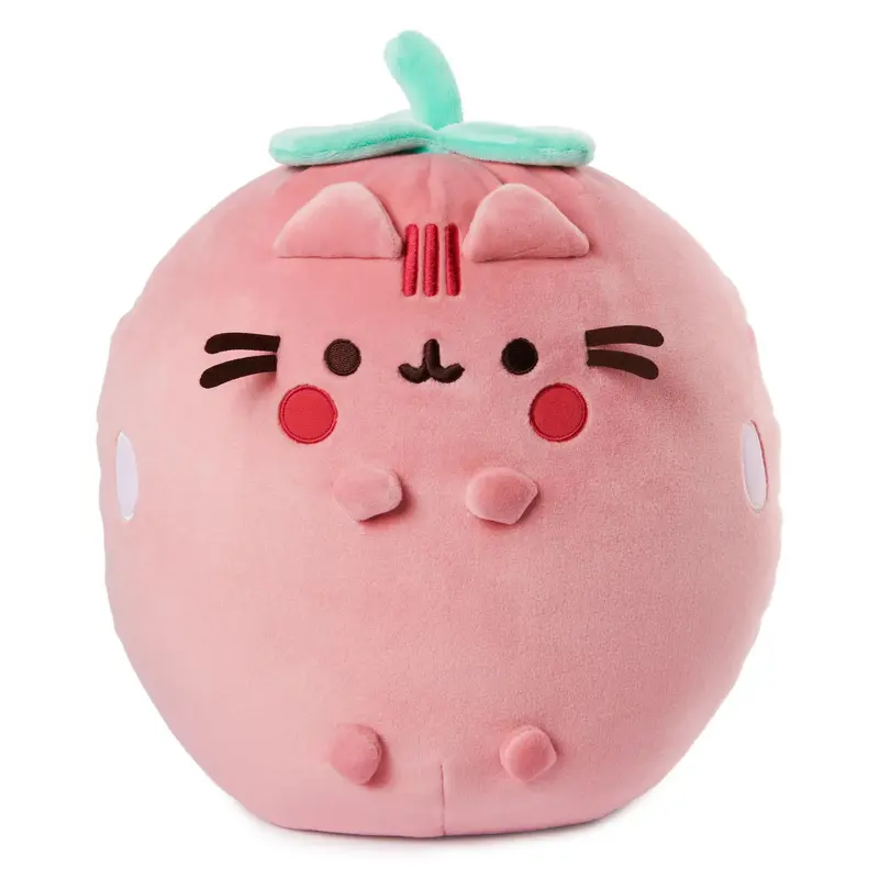 11-Inch Pusheen Strawberry Plush – Sweet Fruit-Shaped Stuffed Toy 1