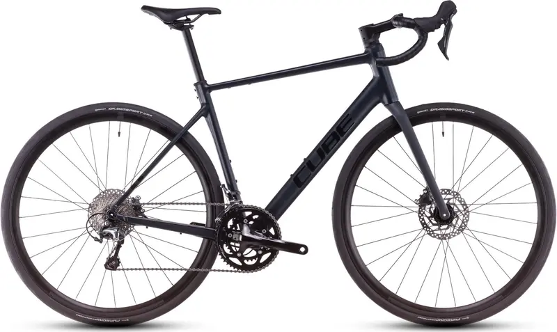 2025 Cube Attain Race Road Bike – Matte Black 1