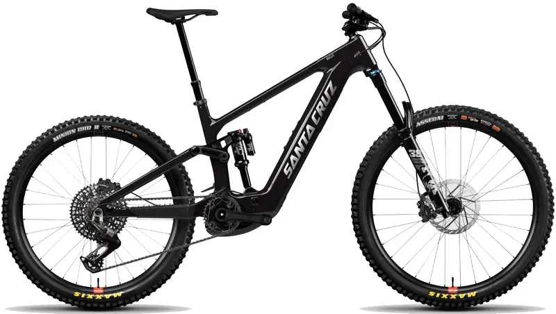 2026 Santa Cruz Bullit 4 C Mx 90 Electric Mountain Bike – Gloss Black 1