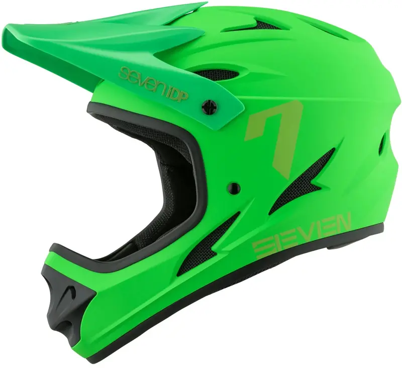 7Idp M1 Full-Face Youth Cycling Helmet – Vibrant Green 1