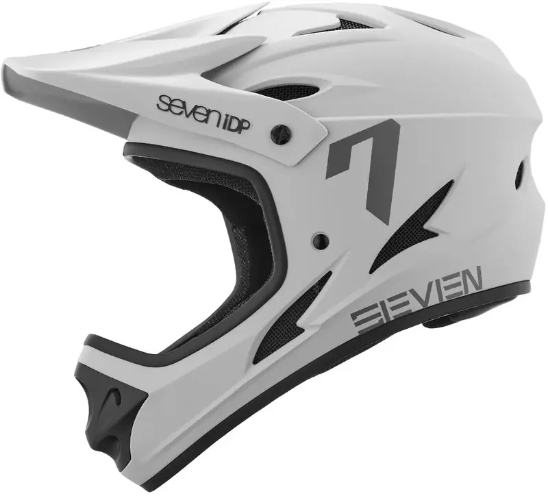 7Idp M1 Junior Full-Face Bike Helmet – Grey 1