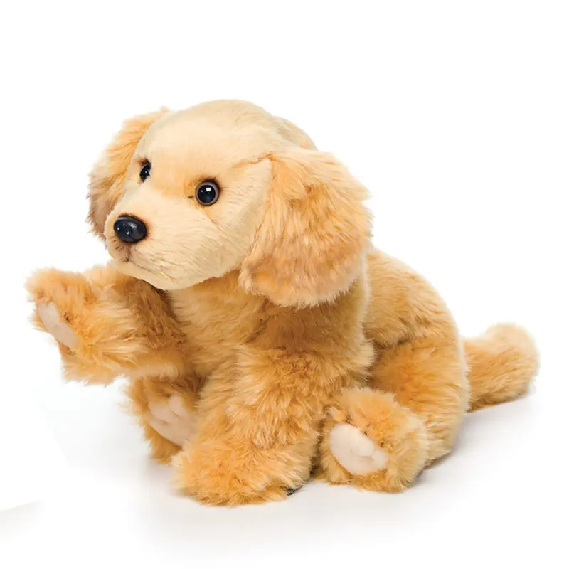 8-Inch Golden Retriever Plush Toy – Cuddly Stuffed Dog 1