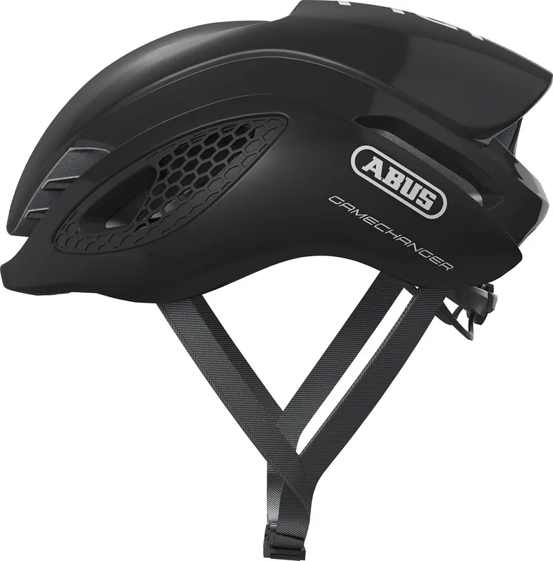 Abus Gamechanger 1.0 Road Cycling Helmet – Matte Black 1