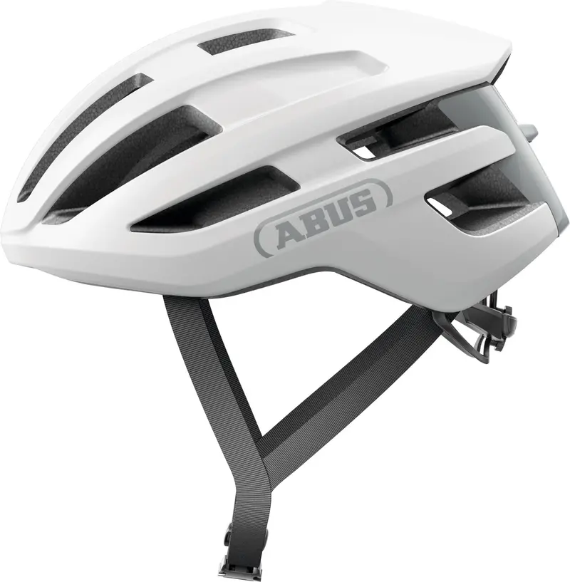 Abus Powerdome Road Bike Helmet – Pristine White 1