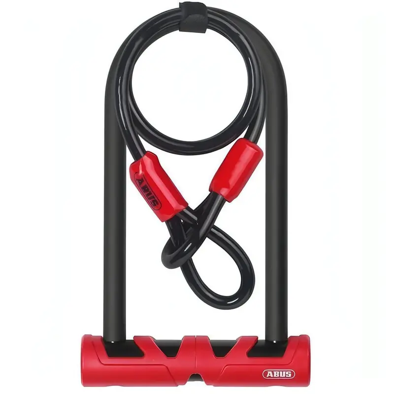 Abus Ultimate 420 D-Lock With Integrated Steel Cable – Heavy-Duty Bike Security 1