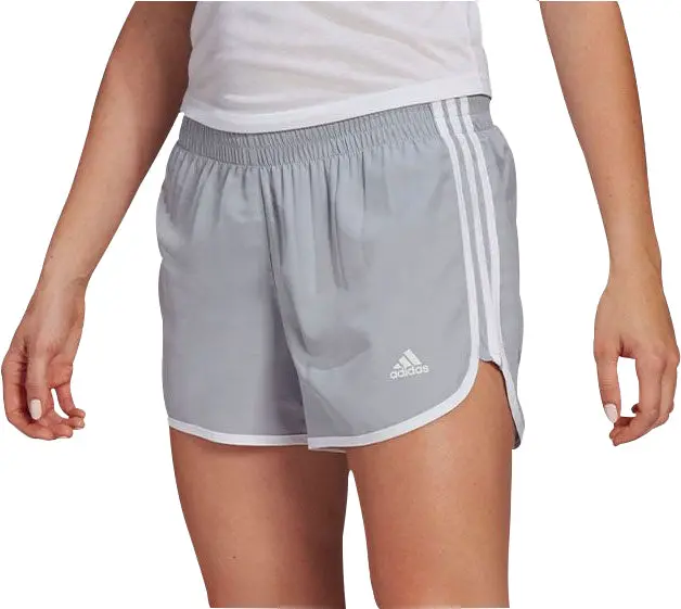 Adidas Marathon 20 Women’S 3-Inch Running Shorts – Charcoal Grey 1
