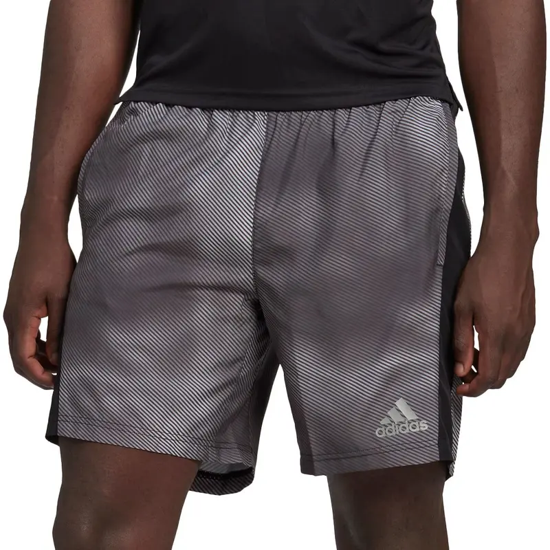 Adidas Men'S Own The Run 9-Inch Running Shorts – Grey 1
