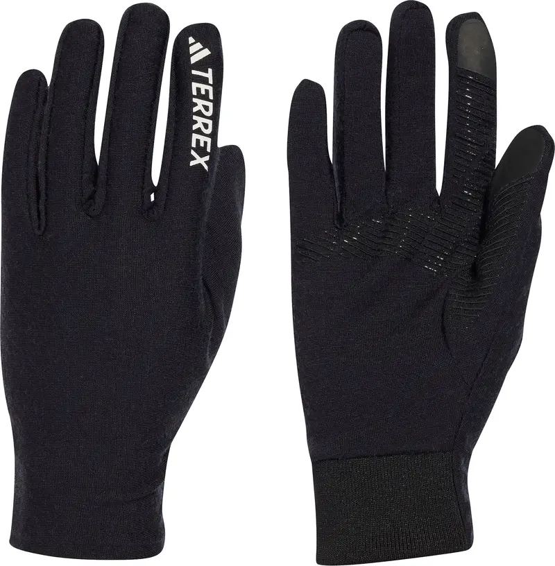 Adidas Terrex Merino Wool Trail Running Gloves – Black 1