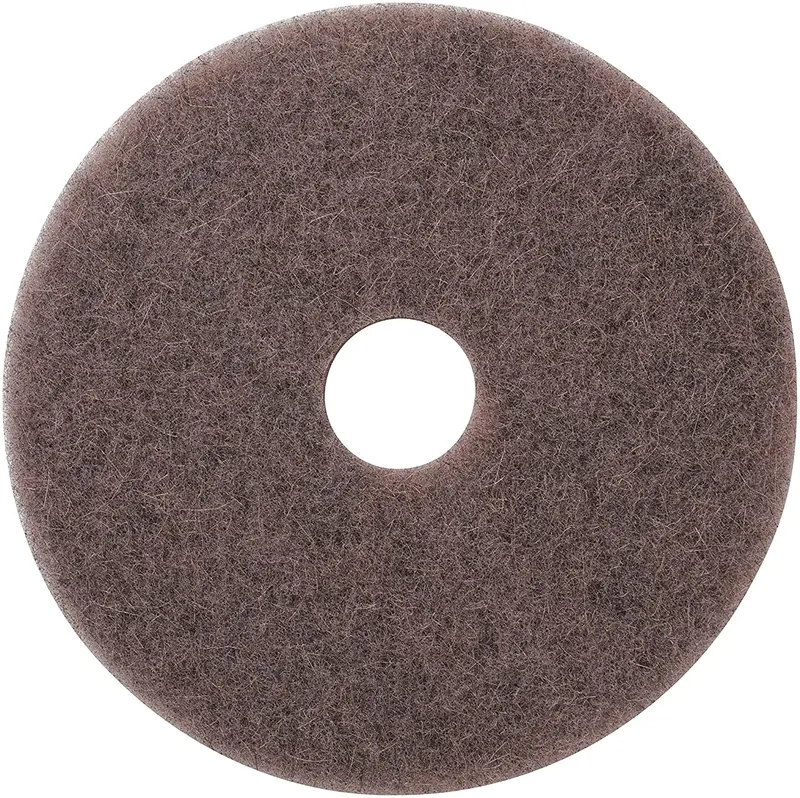 Americo Porko Natural Burnishing Pad – 28" Ultra-High-Speed Floor Polishing Pad, 5-Pack 1