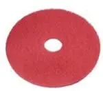 Americo Red Buffing Pad – 17" Wide, Designed For 800 Rpm Floor Machines 1