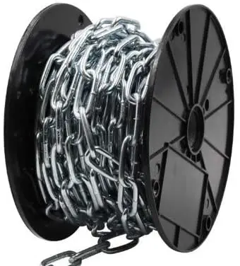 Angelika & Sun Welded Utility Coil Chain — Straight-Link, Heavy-Duty Household Use 1