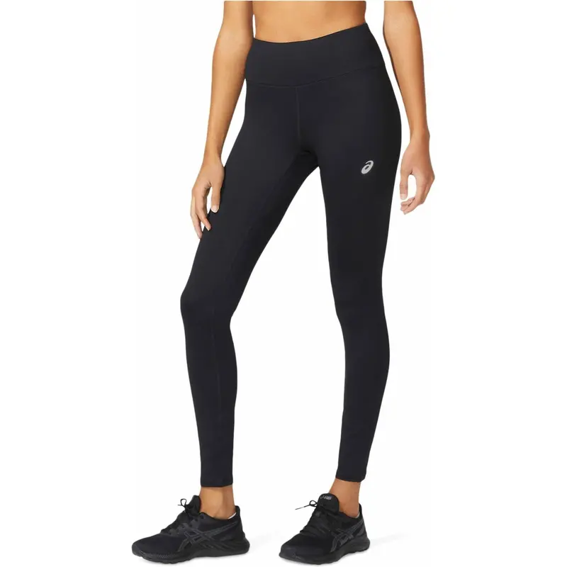 Asics Core Women’S Long-Length Running Tights – Black 1