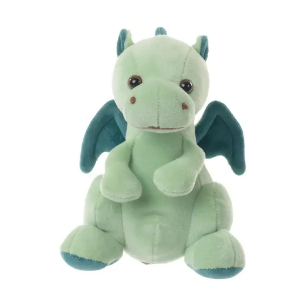 Baby Drago Dragon Plush – Light Forest Green, 6-Inch Soft Stuffed Animal 1