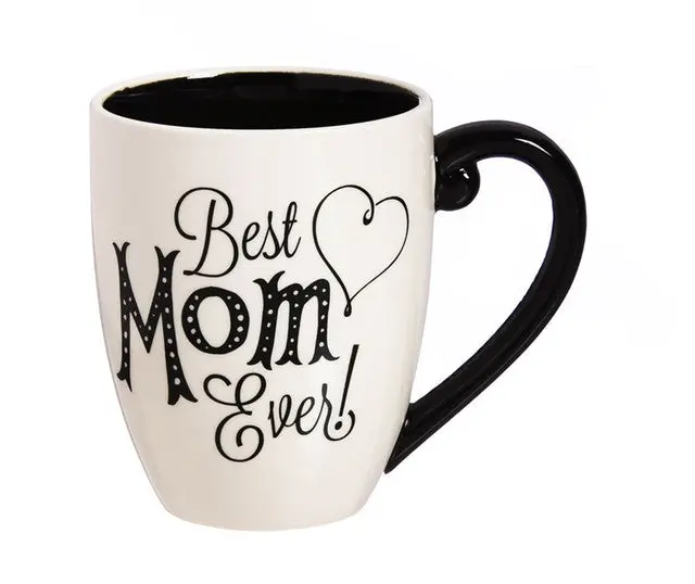 'Best Mom Ever' Coffee Mug – 18 Oz Ceramic Cup With Presentation Box 1