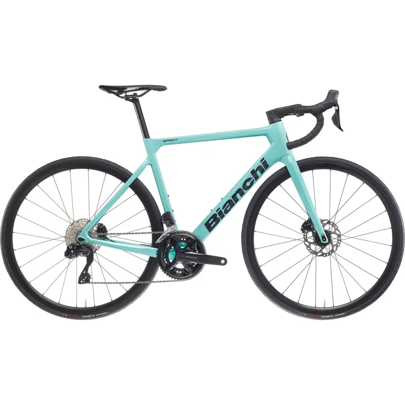 Bianchi Sprint 105 Di2 Carbon Road Bike – 2025 Celeste Edition 1