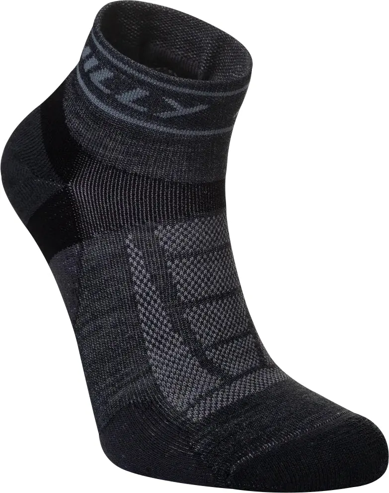 Black Hilly Trail Quarter Running Socks For Hiking And Trail Runs 1