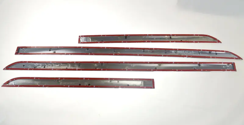 Black Horse Off Road Door Pillar Post Trim Set (Ford-P-Trim-3C) 1
