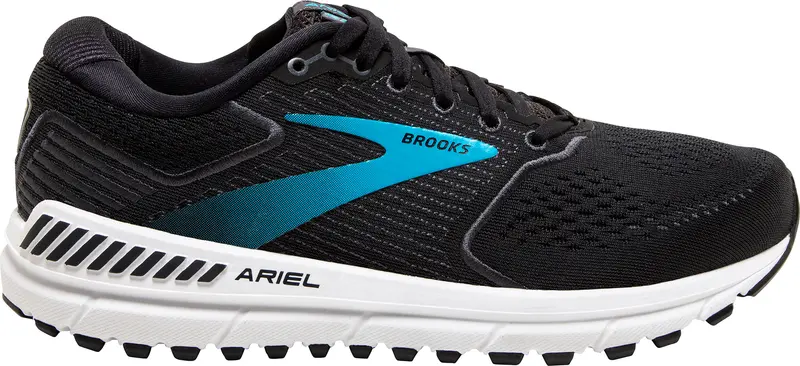 Brooks Ariel 20 Wide-Fit Women'S Running Shoes – Black 1