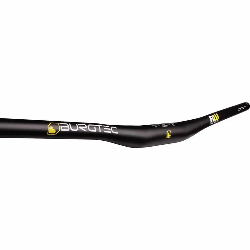 Burgtec Ridewide Dh 800Mm Aluminum Handlebars – 31.8Mm Clamp, Black 1