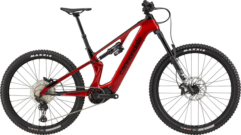Cannondale Moterra Neo Carbon Sl2 2025 E-Mtb – Candy Red Full-Suspension Electric Mountain Bike 1