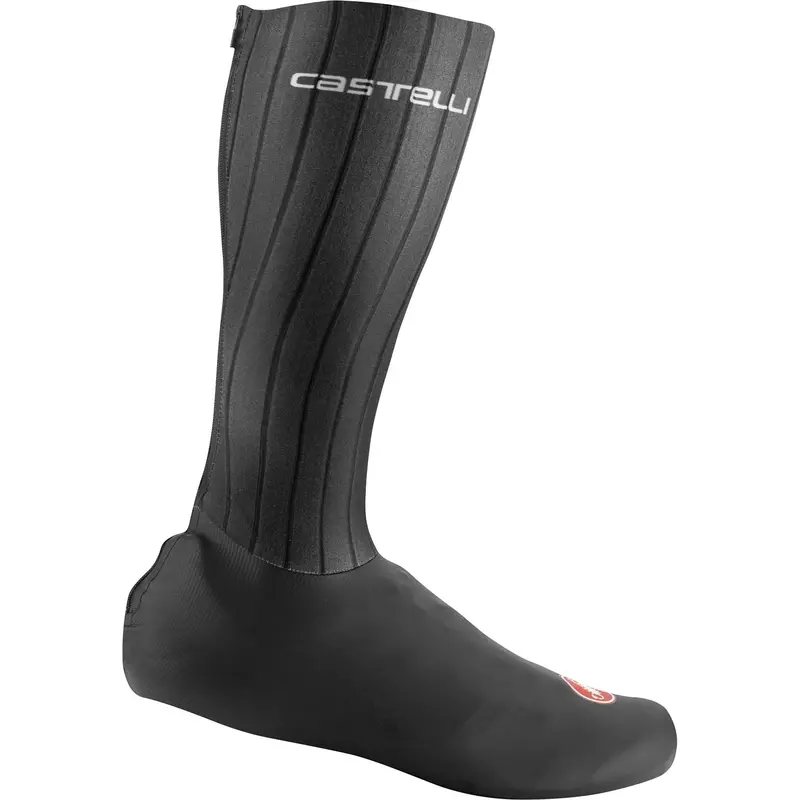 Castelli 6 Fast Feet Cycling Shoe Covers – Lightweight Black Booties 1