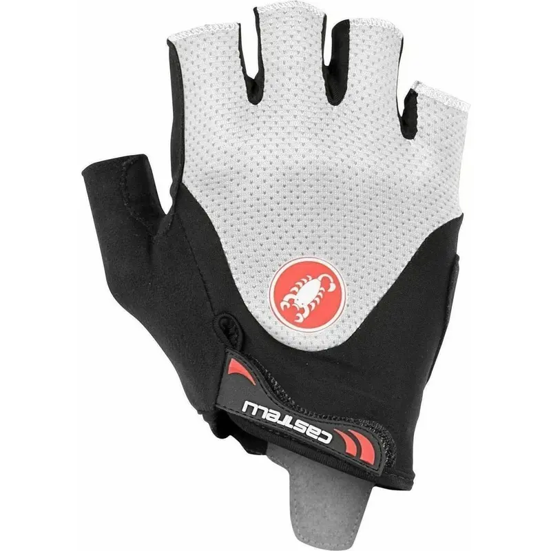 Castelli Arenberg Gel 2 Cycling Gloves – Minimalist White 1