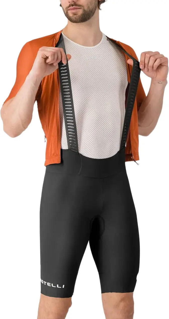 Castelli Espresso 2 Black Bib Shorts For Men 1