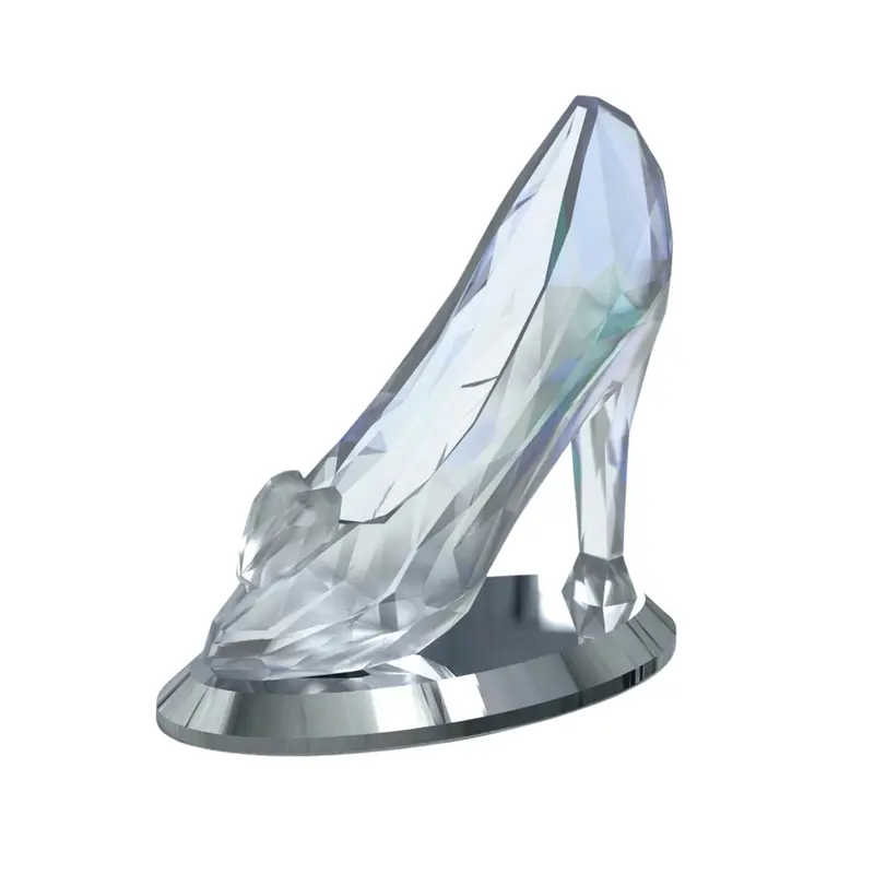 Cinderella Glass Slipper 3D Night Light – Elegant Illuminated Display Piece 1