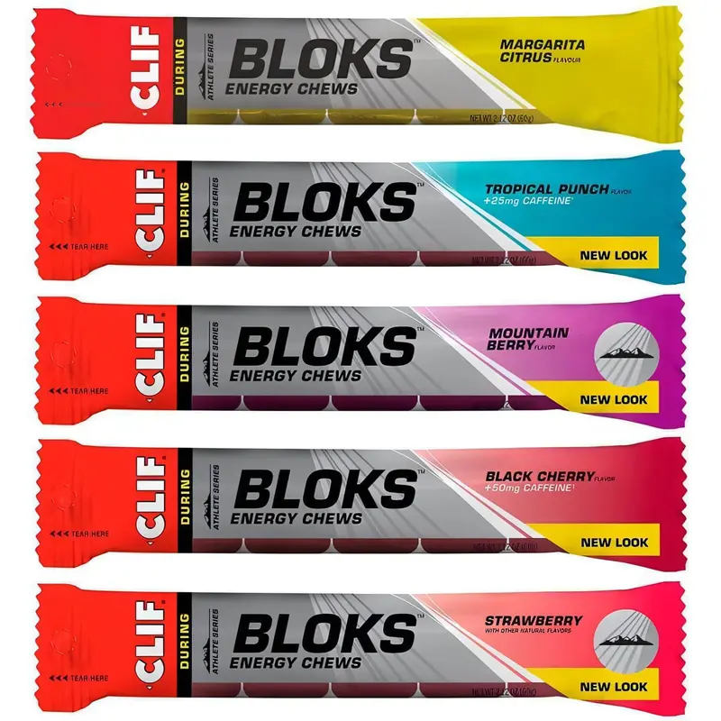 Clif Bloks Energy Chews – Fast-Acting Electrolyte & Carb Fuel 1