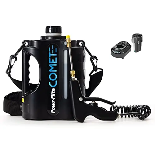 Comet By Powr-Flite Cordless Multipurpose Sprayer – 52-Micron Disinfectant Atomizer With 3-Foot Spray Reach 1
