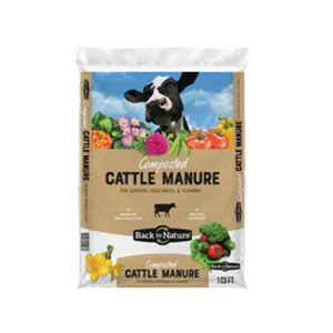 Composted Cattle Manure – 1 Cubic Foot Organic Soil Amendment 1