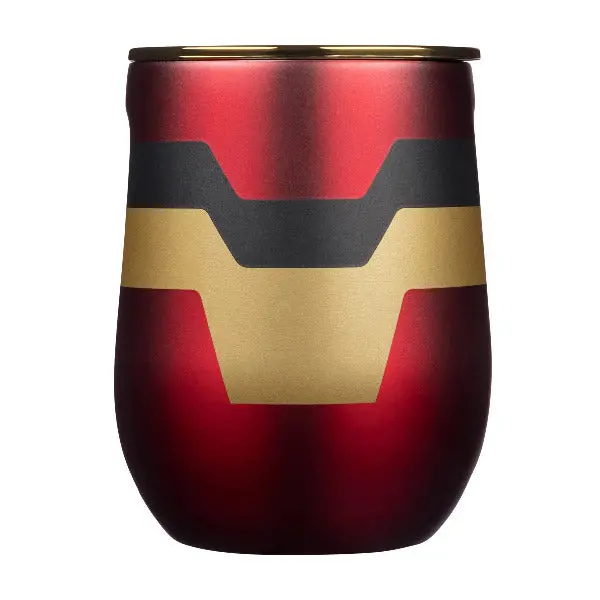 Corkcicle Iron Man Stemless Tumbler – 12 Oz Insulated Drink Cup 1