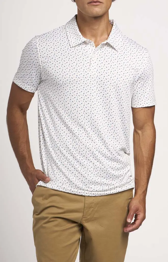 Cotton & Co. Athletic-Style Short-Sleeve Polo 1