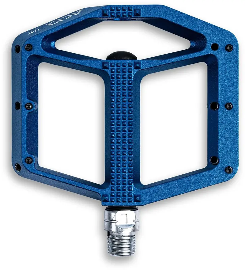 Cube Acid Flat A3-Zp Platform Pedals – Electric Blue 1