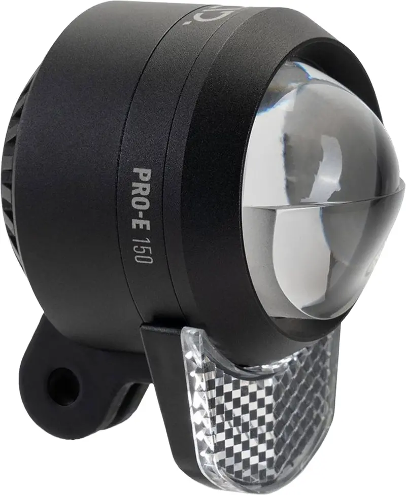 Cube Acid Pro-E 150 X-Connect Front Bike Light – High-Lumen Led Headlight (Black) 1