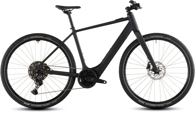 Cube Editor Hybrid Pro 400X 2026 Coal Electric Hybrid Bike 1