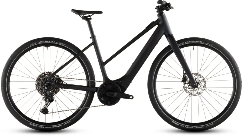 Cube Editor Hybrid Pro 400X Trapeze E-Bike 2026 – Coal Grey 1