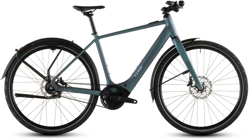 Cube Editor Hybrid Slt 400X Fe Electric Bike – 2026 Smaragd Grey 1