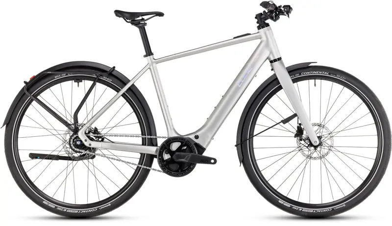 Cube Editor Hybrid Slx Fe 400X Electric Bike 2025 – Sleek Graphite Grey 1