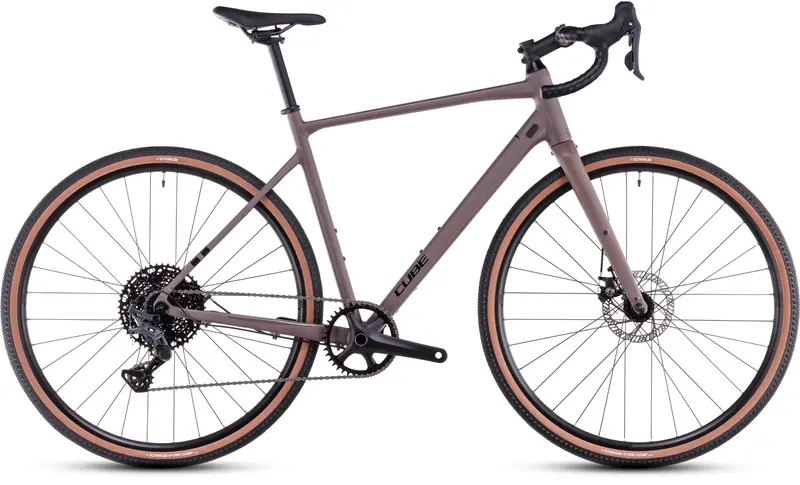 Cube Nuroad One Gravel Bike 2025 – Cedar Green Frame 1