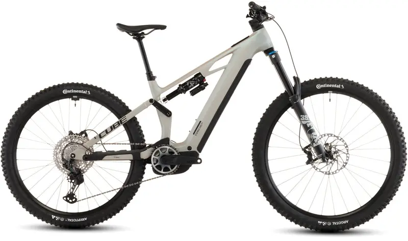Cube Stereo Hybrid One77 Hpc Slx 800 Electric Mountain Bike – Full-Suspension E-Mtb For 2026 (Glintsand Finish) 1