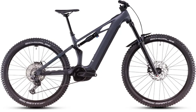 Cube Stereo One77 Hpc Race 800 E-Mtb – 2025 Full-Suspension Electric Mountain Bike In Slab Grey 1