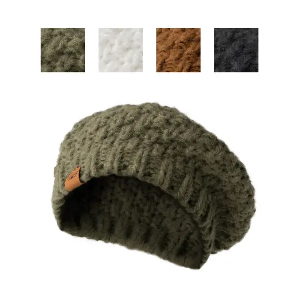 Cute Crochet Beret Or Beanit Hat – Handmade Classic Knit Headwear 1