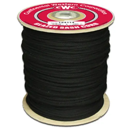 Cwc Glazed Sash Cord – Smooth-Finish Cotton Blend For Window & Hardware Applications 1