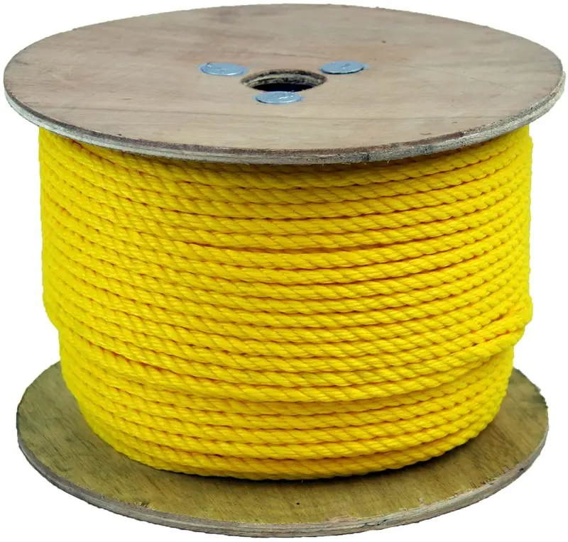 Cwc Yellow Twisted Polypropylene Rope – 600 Feet × 0.5 Inch 1