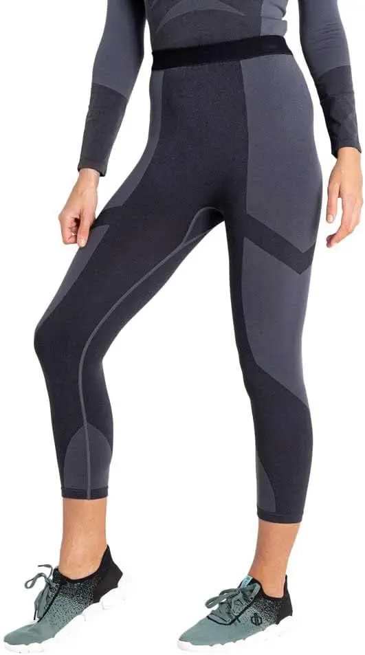 Dare2B In The Zone Women'S 3/4-Length Thermal Tights – Black 1