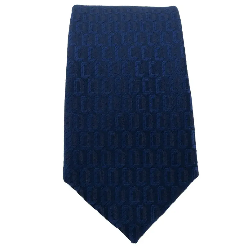 Dibi Onyx Wave Necktie – Textured Matte Black Formal Tie 1